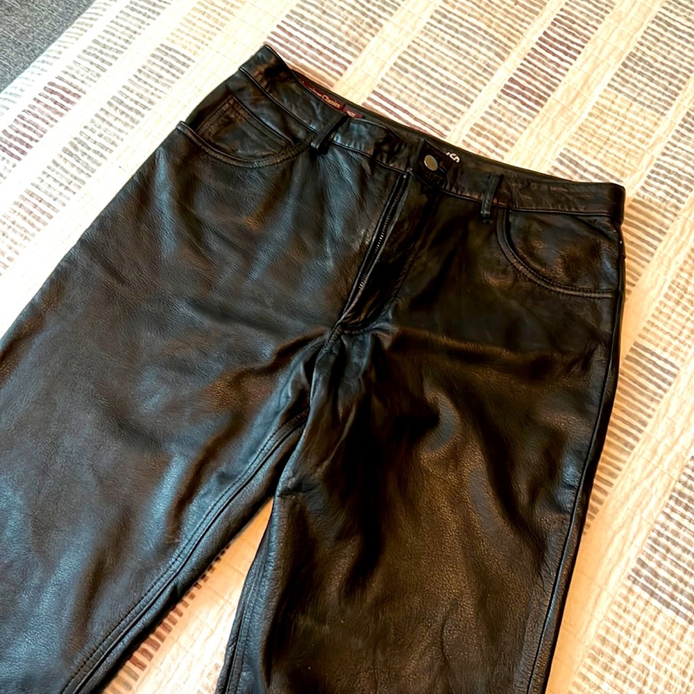 Blanche Leather Pants